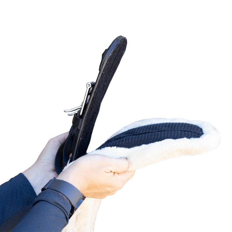 Anatomical Soft Padded Elastic Dressage Girths