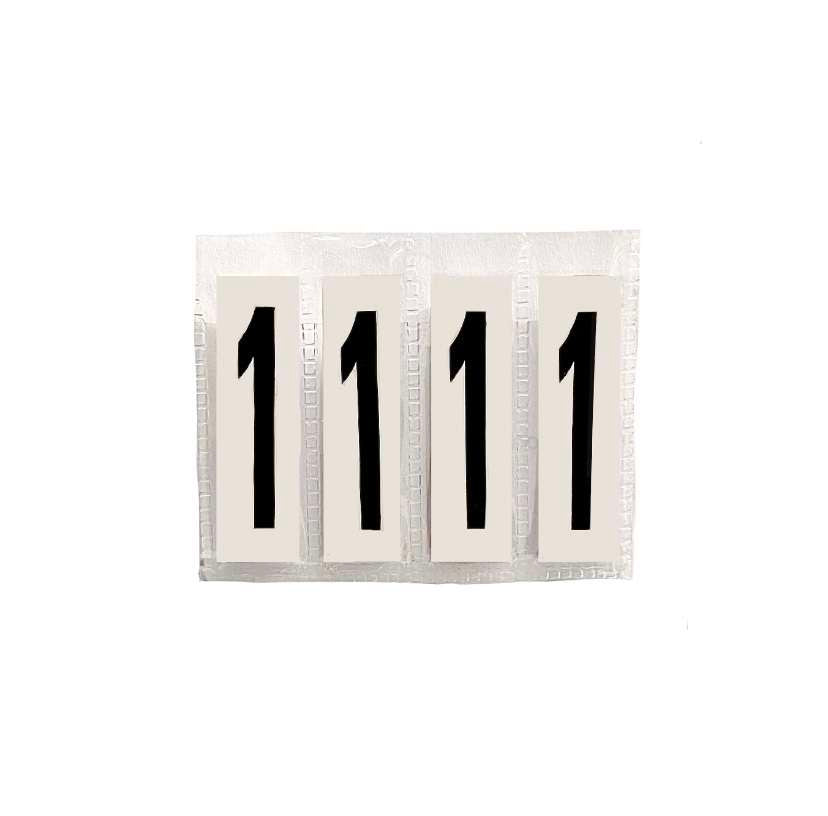 Number Insert for Leather Number Holder
