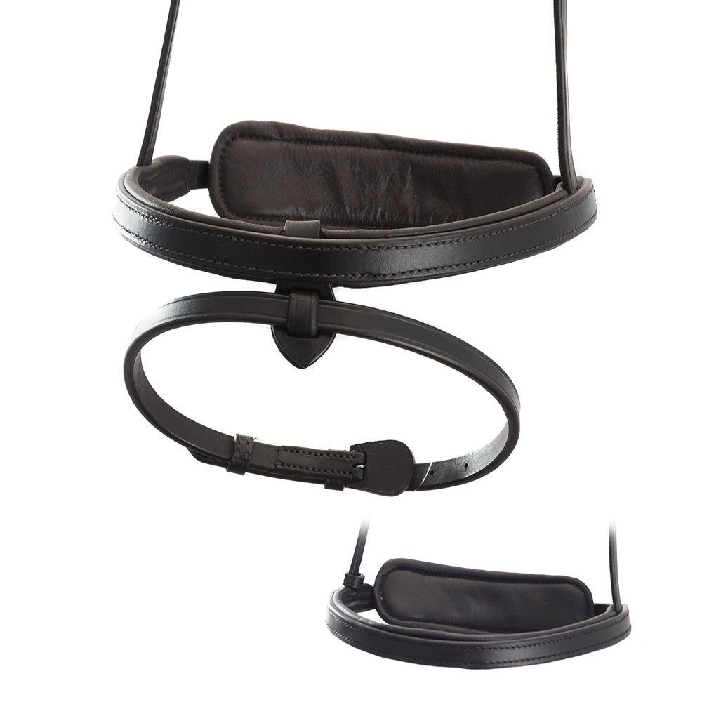 Premium Black Snaffle Bridle 'Teddy'