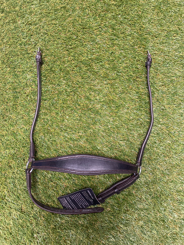 Full Size Havana Flat Drop Noseband