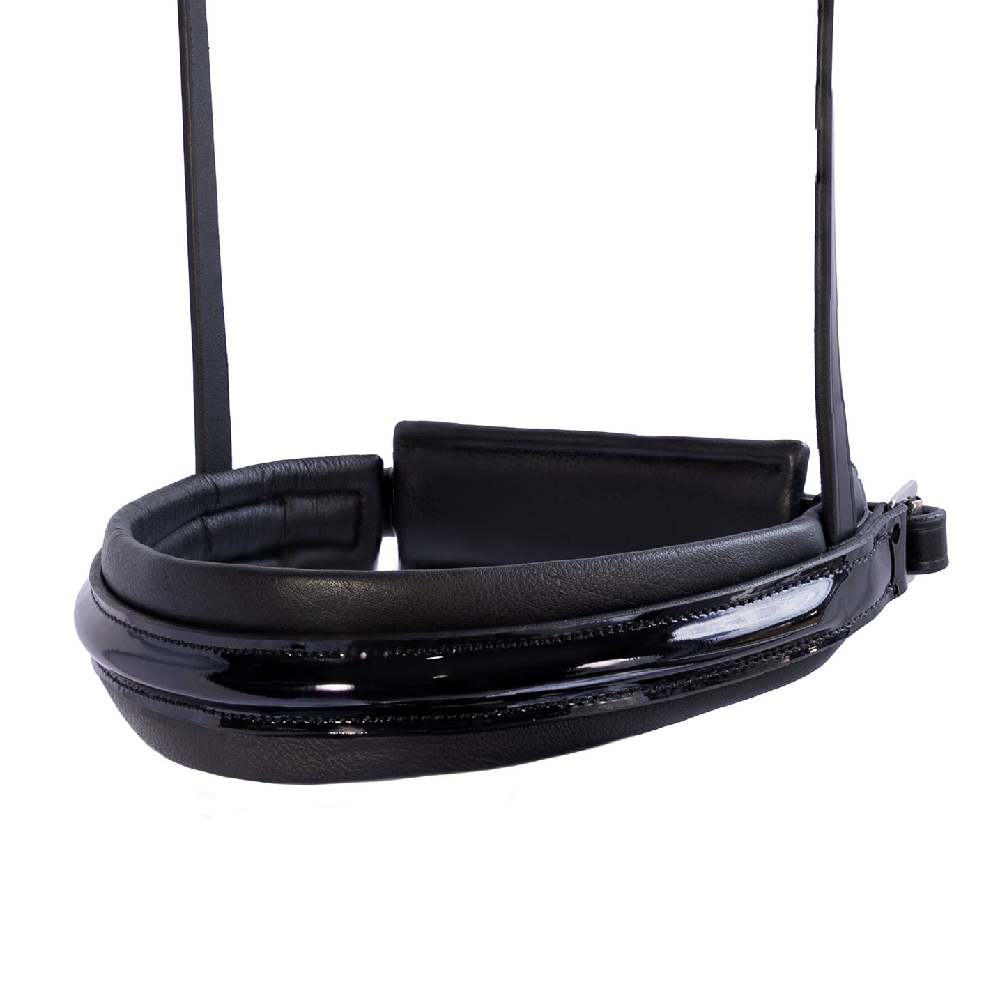 Contour Patent Crank - Black Double Bridle Noseband