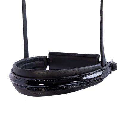 Contour Patent Crank - Black Double Bridle Noseband