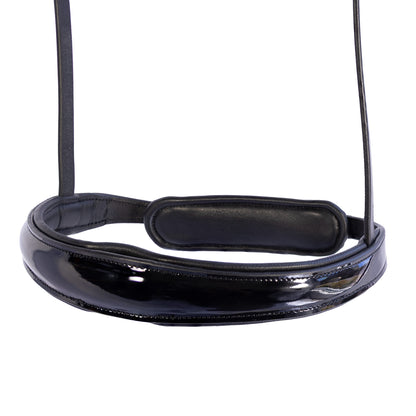 Anatomical Raised Patent Converter Eventer - Black Snaffle / Double Noseband