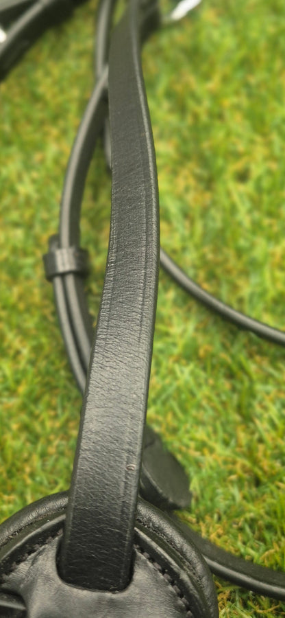 Snaffle Bridle Cob Black - Sale