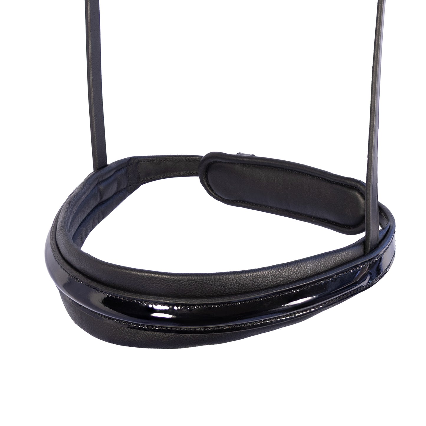 Contour Patent Eventer - Black Double Bridle Noseband