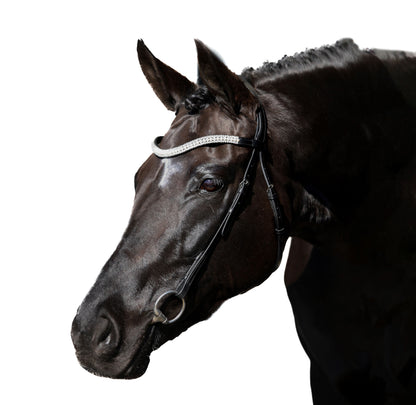 Havana Nosebandless Bridle 'Siren'