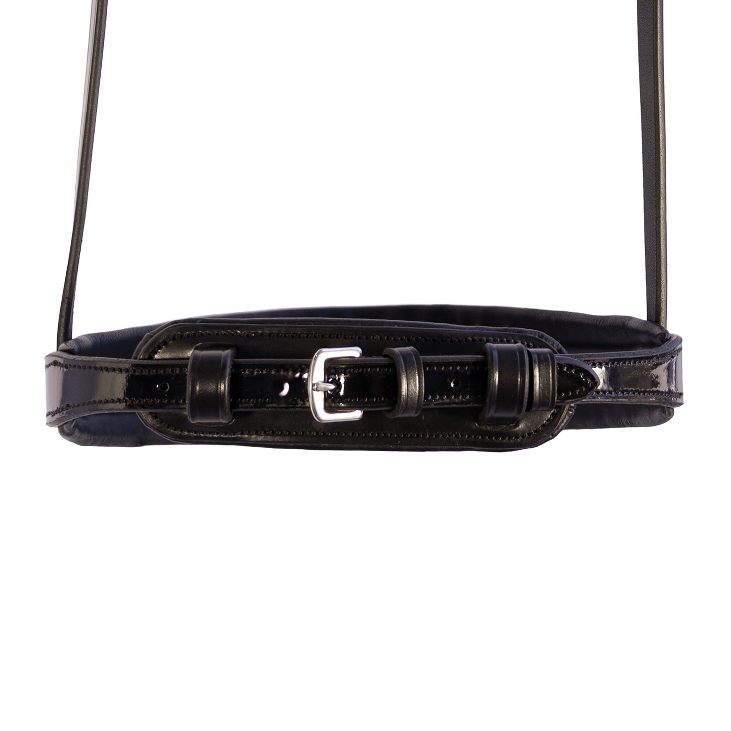 Contour Patent Eventer - Black Double Bridle Noseband