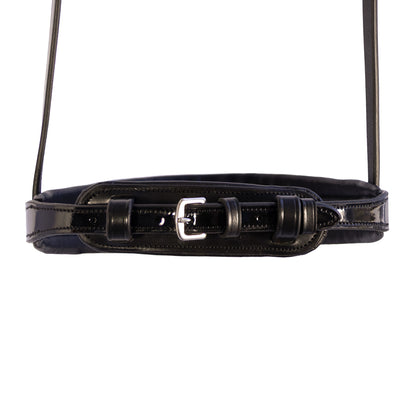 Contour Patent Eventer - Black Double Bridle Noseband