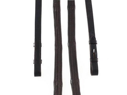 Padded Leather 6/8 Billets Havana Reins
