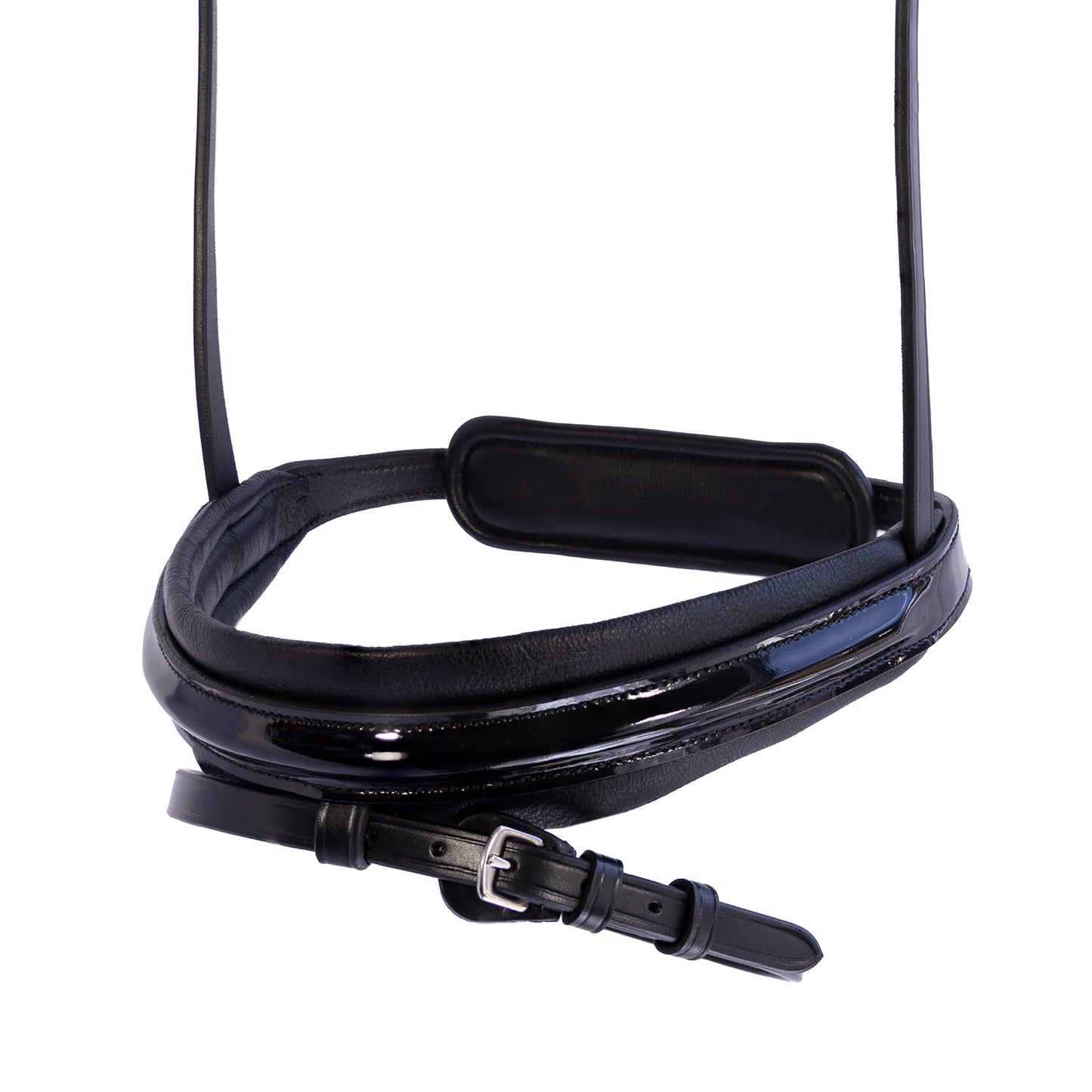 Contour Patent Hanoverian Eventer - Black Noseband