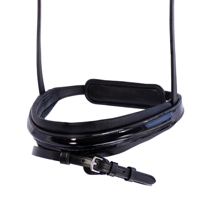 Contour Patent Hanoverian Eventer - Black Noseband