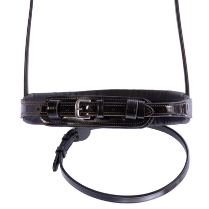Contour Patent Hanoverian Eventer - Havana Noseband