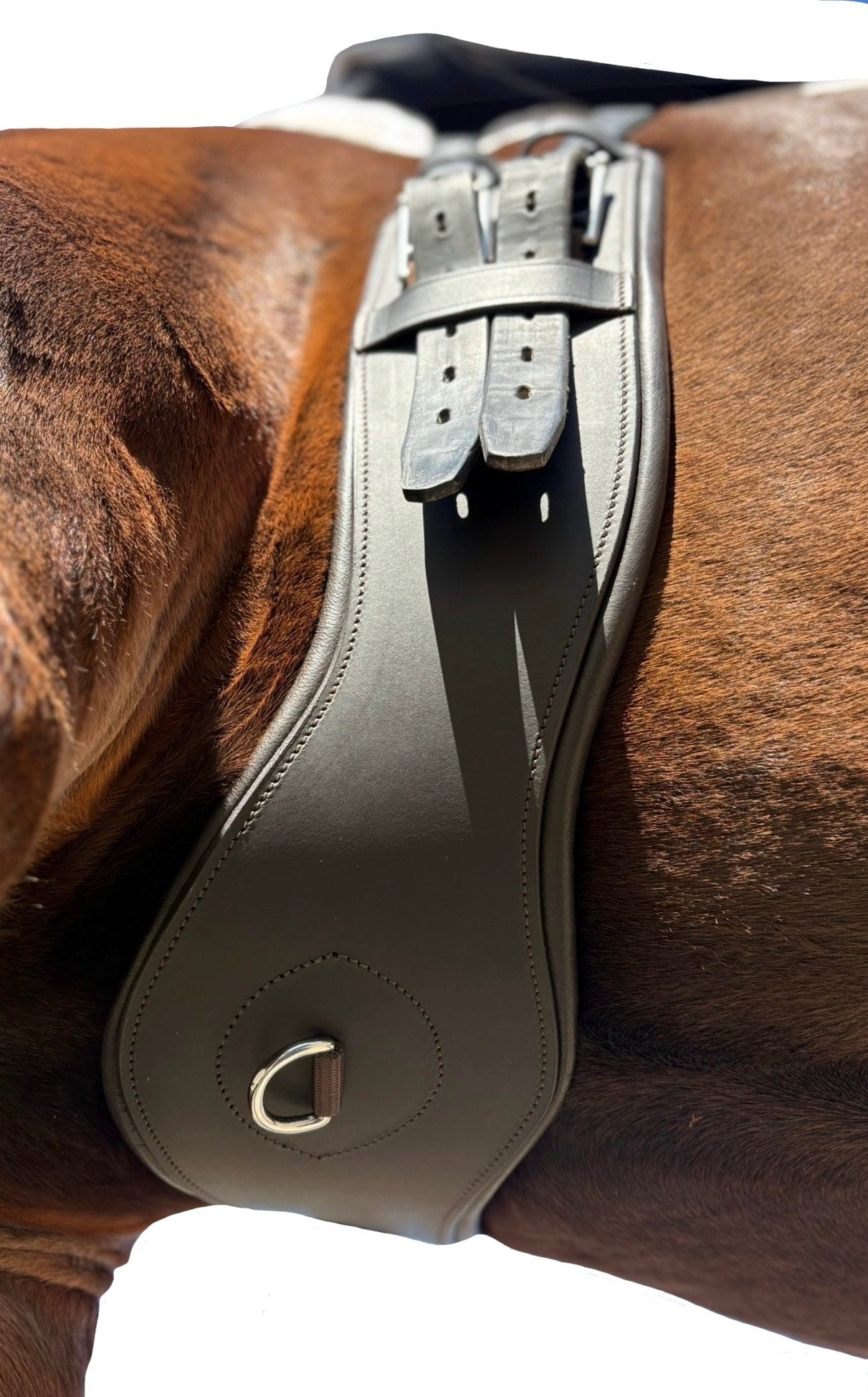 Anatomical Gel Padded Elastic Dressage Girths