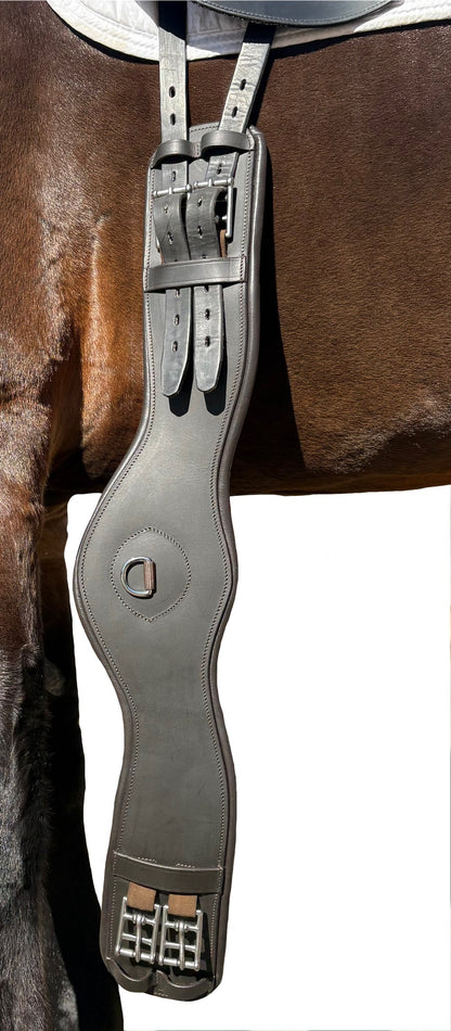 Anatomical Gel Padded Elastic Dressage Girths