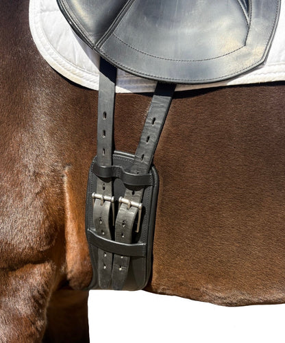 Anatomical Gel Padded Elastic Dressage Girths