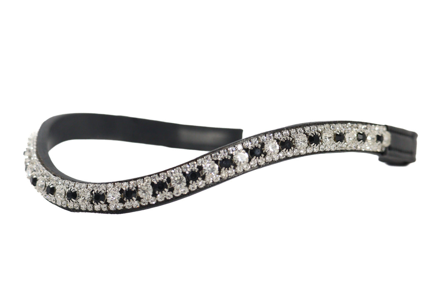 Premium Black Snaffle Bridle 'Valory'