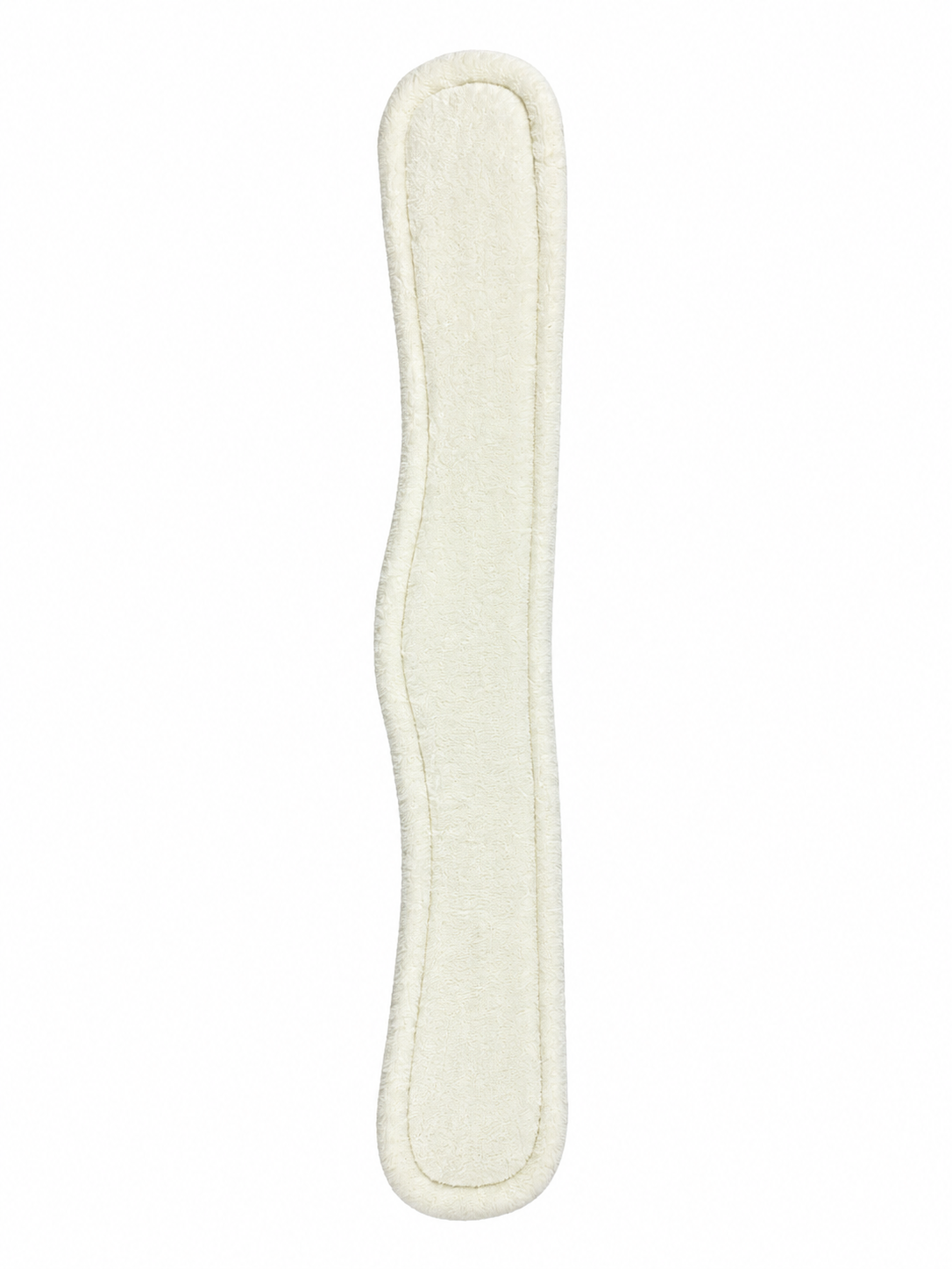 White Soft Padded Girth Cover