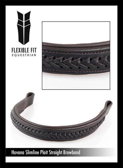 Premium Havana Show Snaffle Bridle 'Delilah'
