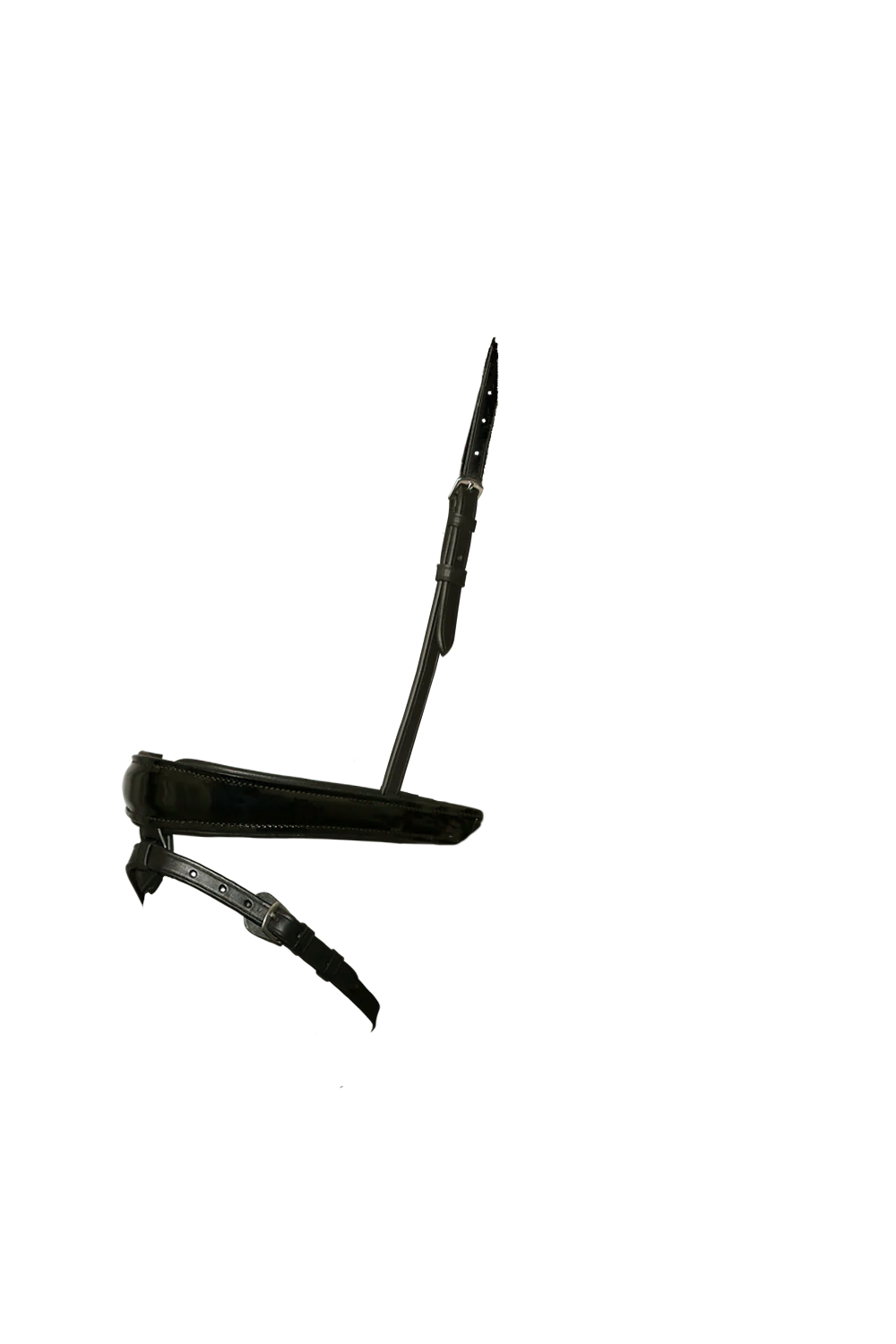 Anatomical Raised Patent Converter Eventer - Black Snaffle / Double Noseband