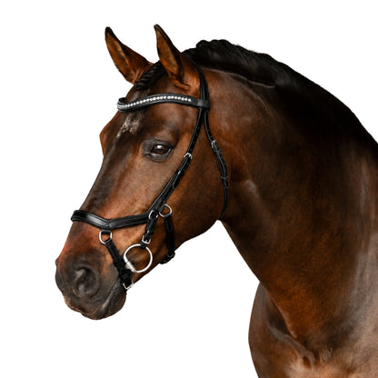 Premium Black Comfort Bridle 'Hera'