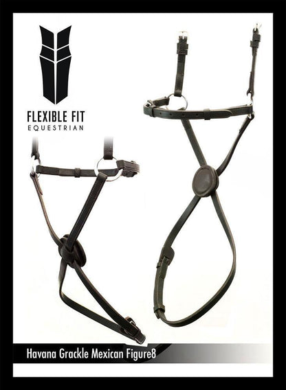 Premium Havana Snaffle Bridle 'Cia'