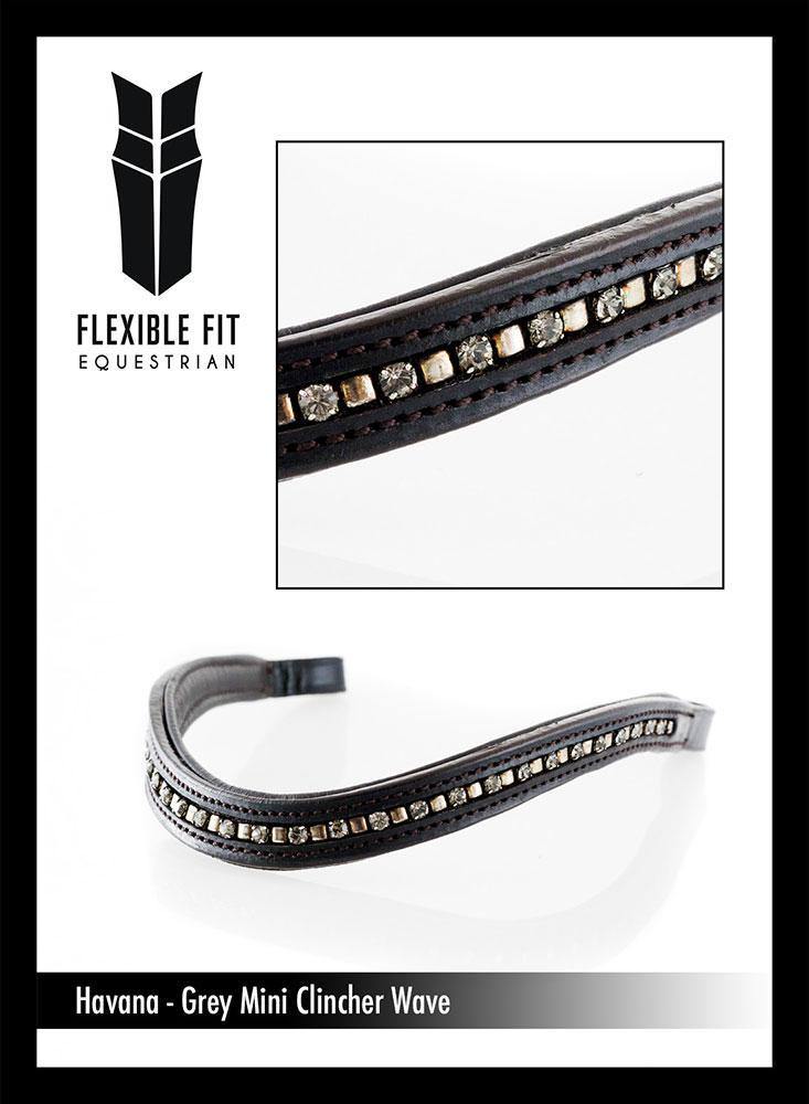 Havana Nosebandless Bridle 'Ivy'