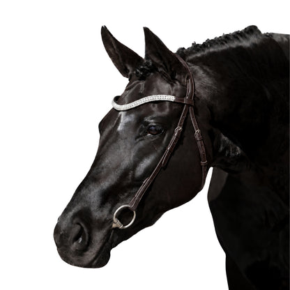 Havana Nosebandless Bridle 'Siren'