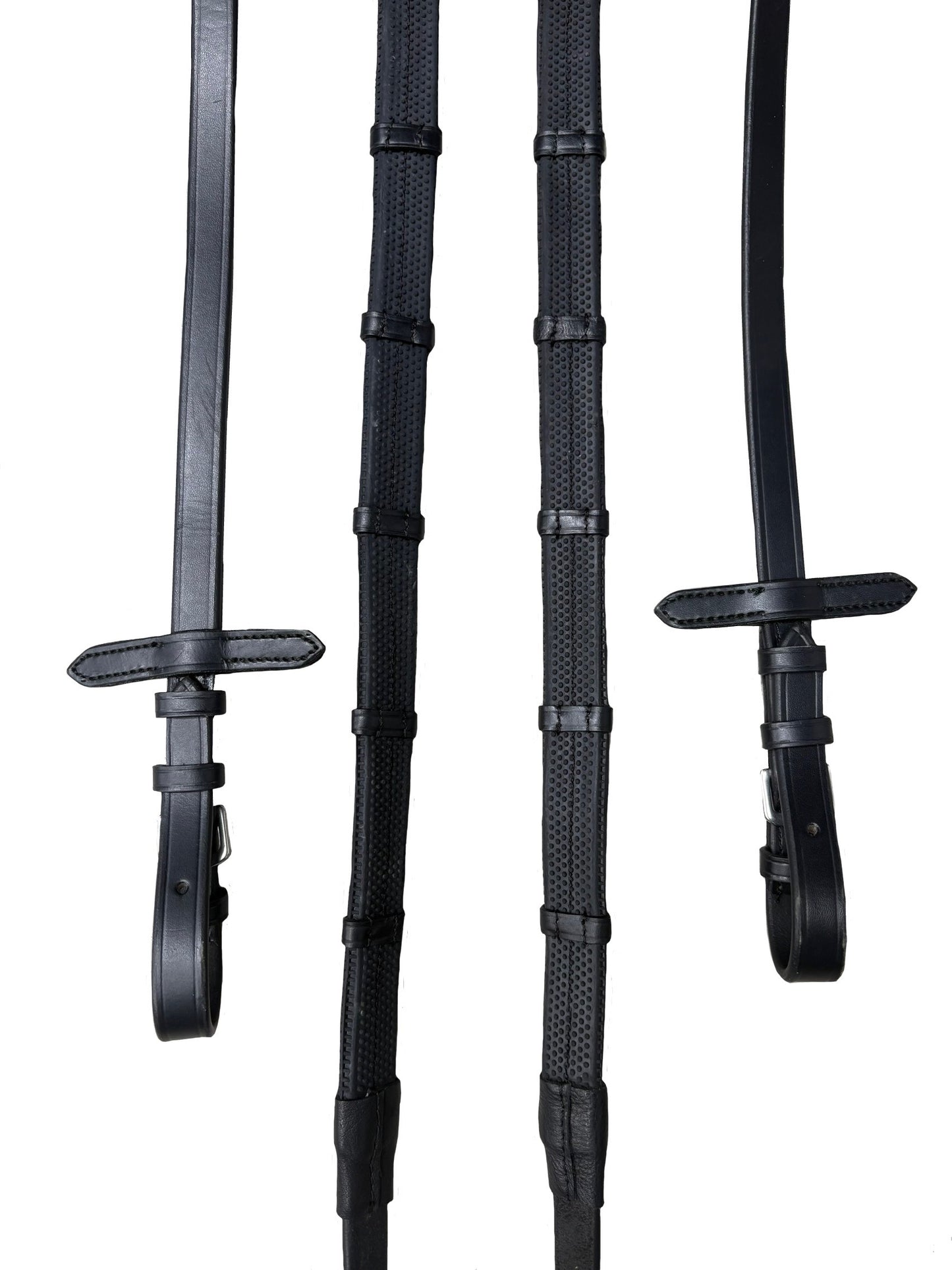 Pimple Grip Rubber Reins - Black