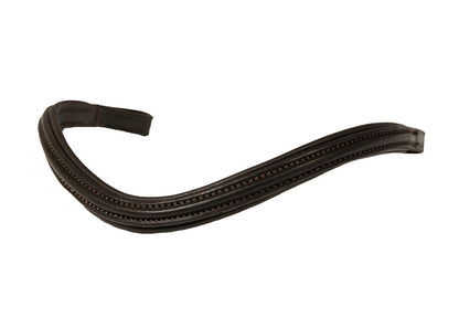 Premium Havana Snaffle Bridle 'Bella'