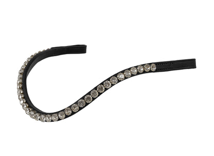 Premium Black Snaffle Bridle 'Ella'