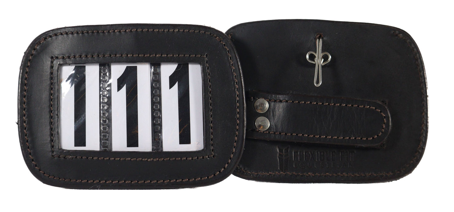 LEATHER BRIDLE NUMBER HOLDERS