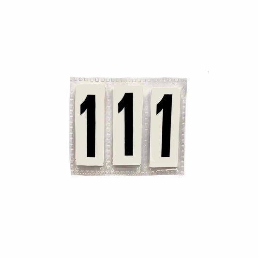 Number Insert for Leather Number Holder