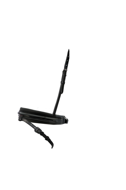 Contour Patent Hanoverian Crank - Black Noseband