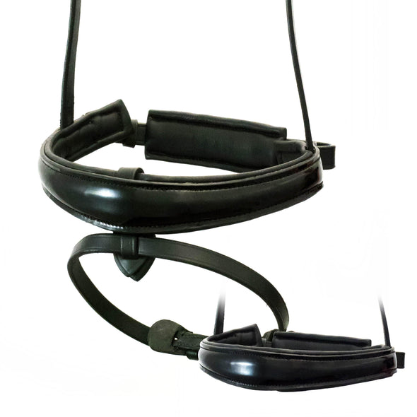 Premium Black Snaffle Bridle 'Spirit'