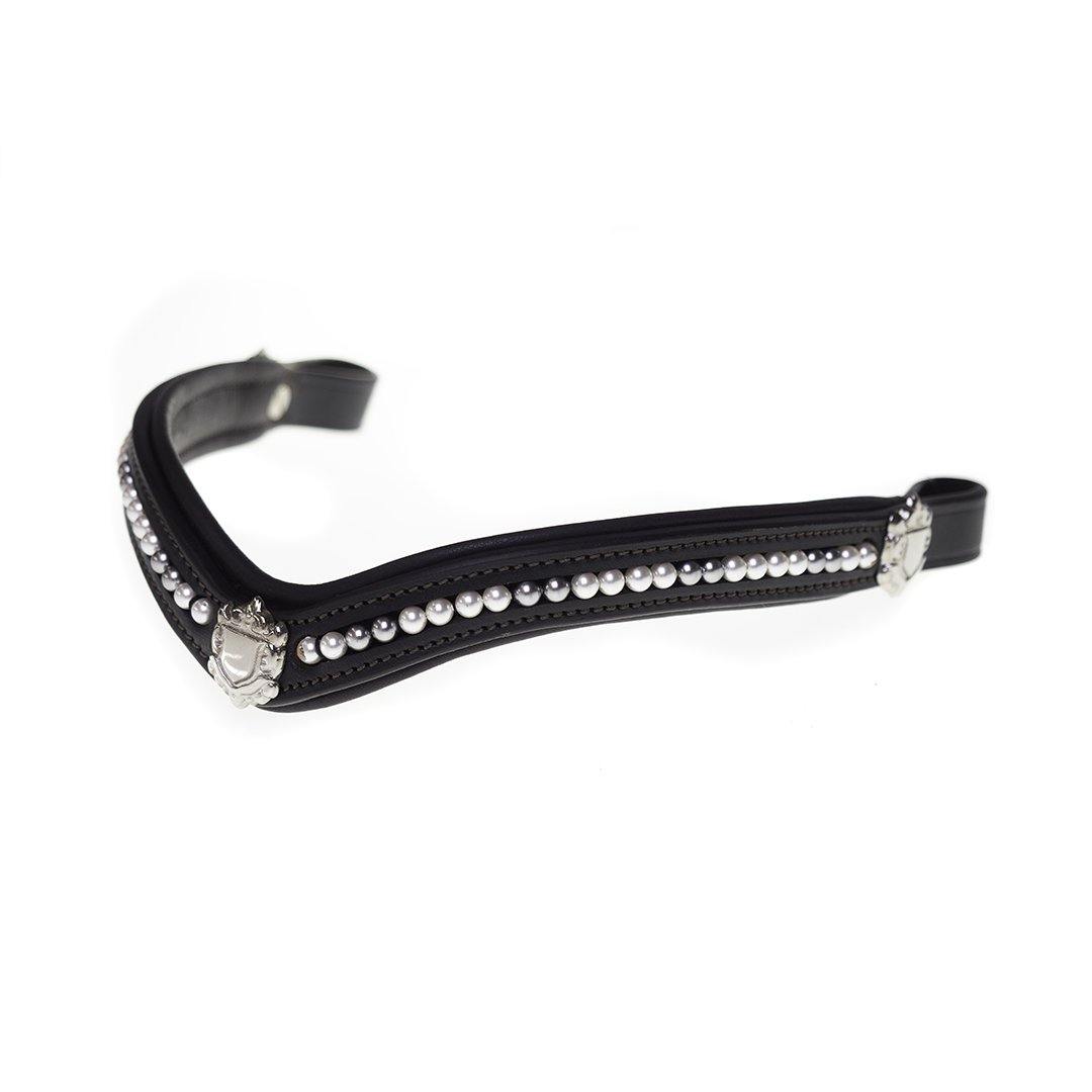 Premium Black Snaffle Bridle 'Teddy'