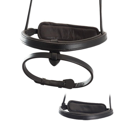 Premium Black Snaffle Bridle 'Teddy'