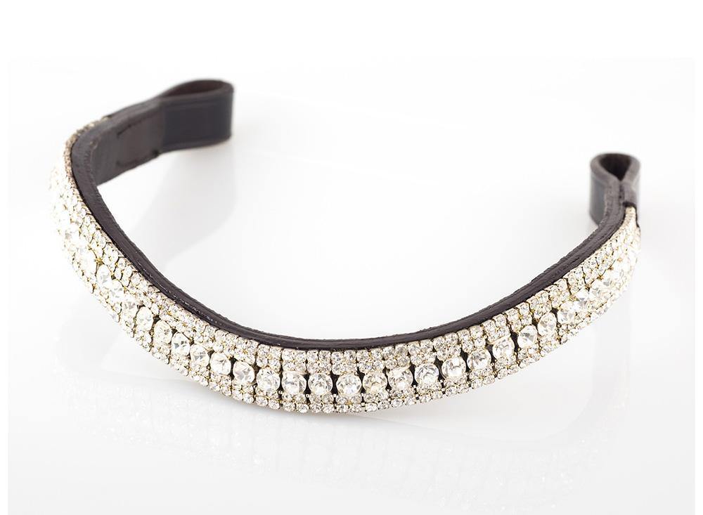 Premium Havana Snaffle Bridle 'Aurora'