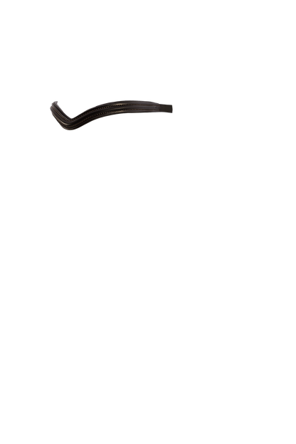 THIN RAISED V - HAVANA BROWBAND