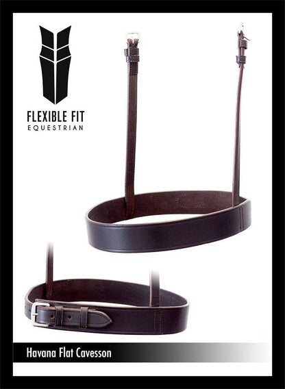 Premium Havana Show Snaffle Bridle 'lilou'
