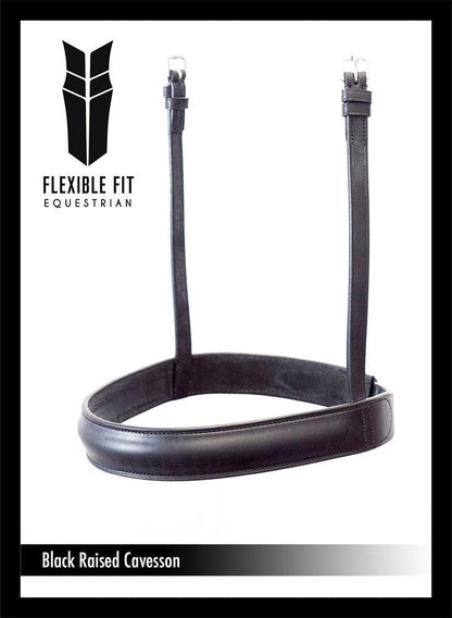 Premium Black Show Snaffle Bridle 'Oakley'