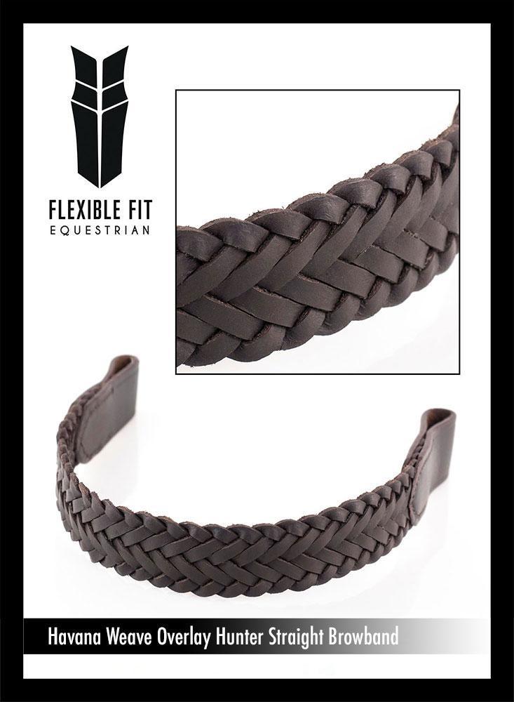 Premium Havana Show Snaffle Bridle 'lilou'