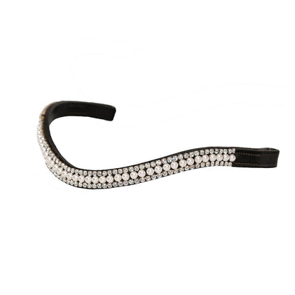 Premium Havana Snaffle Bridle 'Harper'