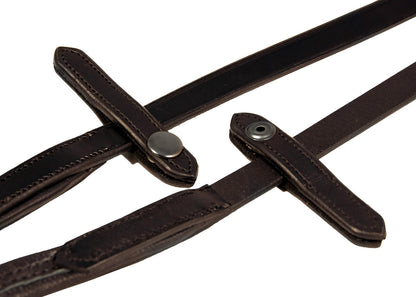 Removeable Rein Stoppers - Havana