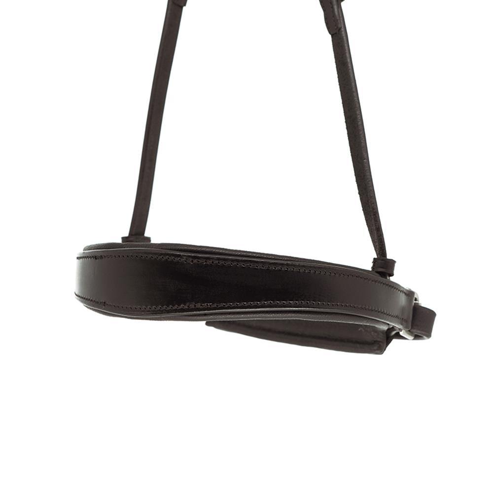 ANATOMICAL FLAT PLAIN CONVERTER CRANK - HAVANA SNAFFLE/DOUBLE NOSEBAND - Flexible Fit Equestrian Australia