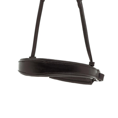 ANATOMICAL FLAT PLAIN CONVERTER CRANK - HAVANA SNAFFLE/DOUBLE NOSEBAND - Flexible Fit Equestrian Australia