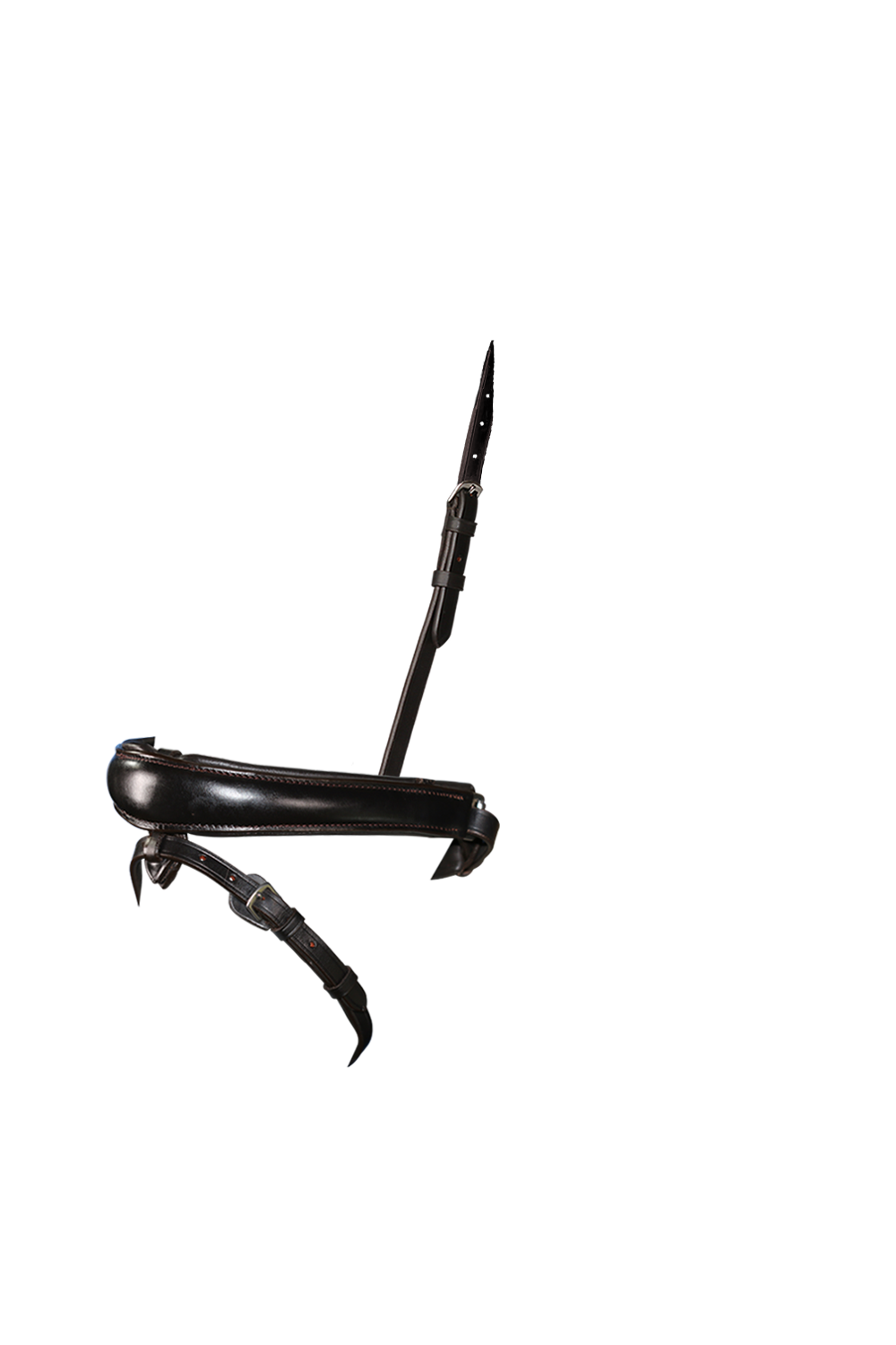 ANANTOMICAL RAISED PLAIN CONVERTER CRANK - HAVANA SNAFFLE/DOUBLE NOSEBAND - Flexible Fit Equestrian Australia