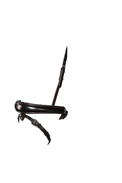 ANANTOMICAL RAISED PLAIN CONVERTER CRANK - HAVANA SNAFFLE/DOUBLE NOSEBAND - Flexible Fit Equestrian Australia