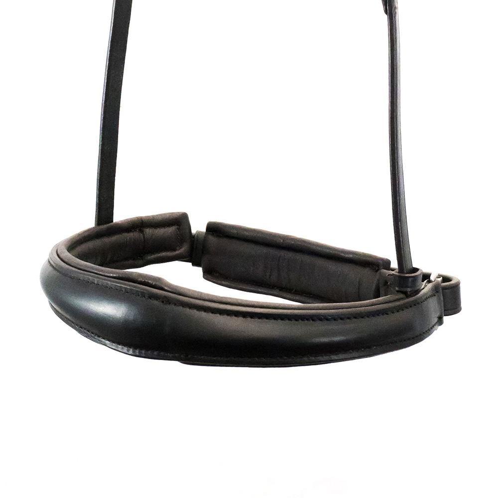 ANANTOMICAL RAISED PLAIN CONVERTER CRANK - HAVANA SNAFFLE/DOUBLE NOSEBAND - Flexible Fit Equestrian Australia