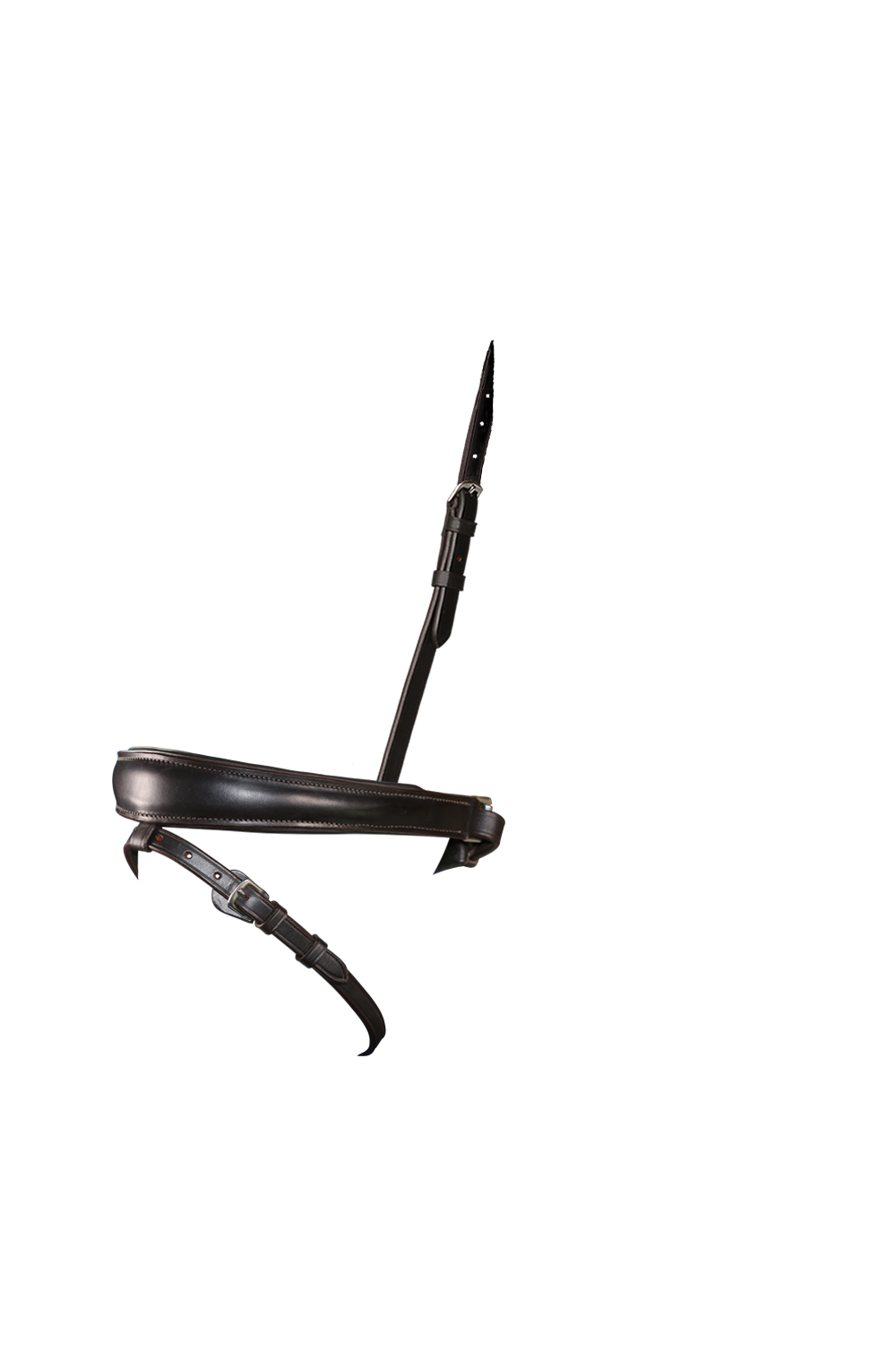 ANANTOMICAL RAISED PLAIN HANOVERIAN CRANK - HAVANA NOSEBAND - Flexible Fit Equestrian Australia