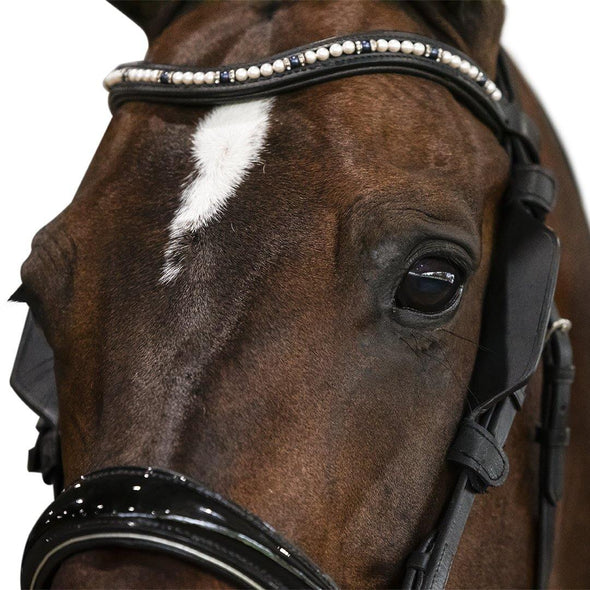 Blinkers - Black - Flexible Fit Equestrian Australia